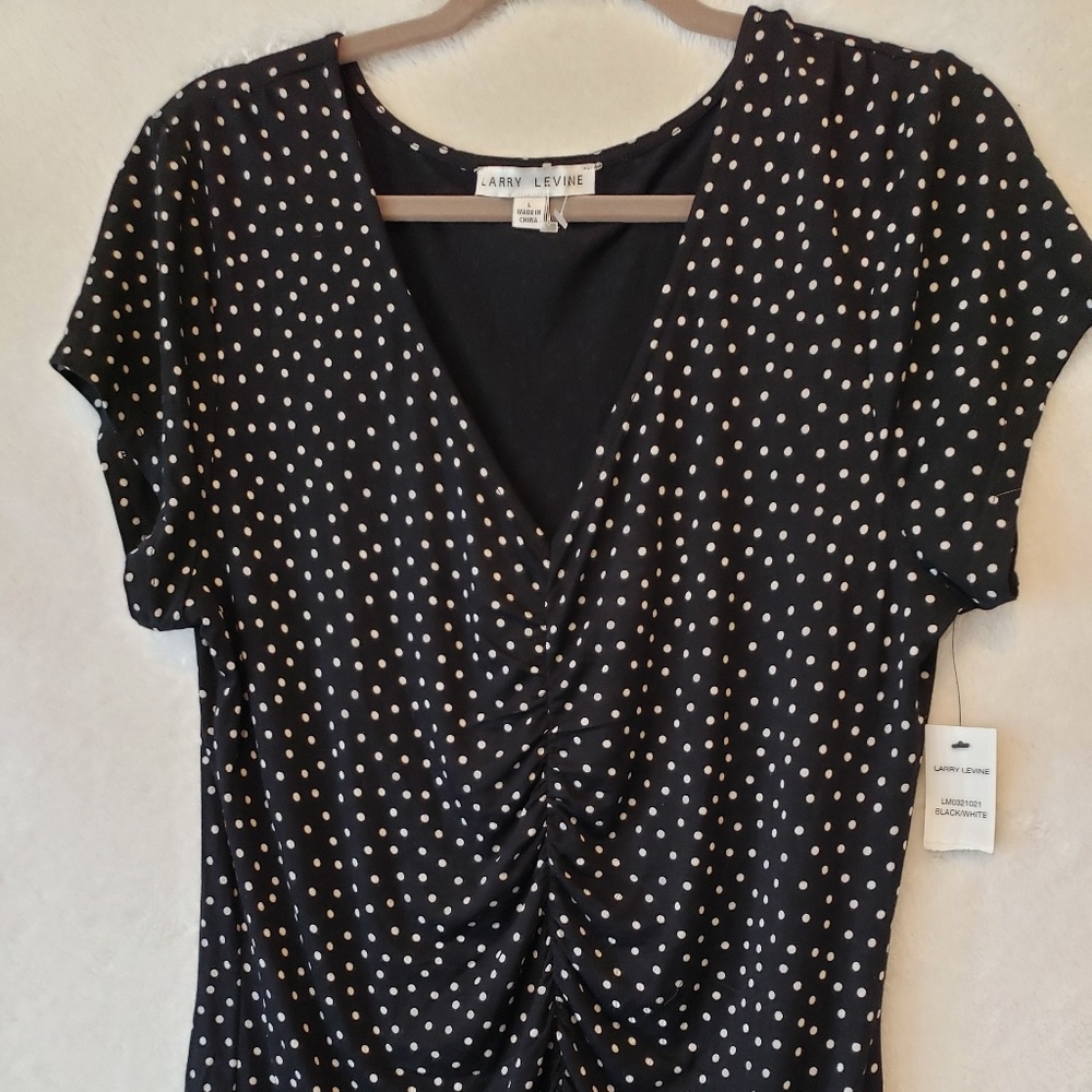 Larry Levine top blouse